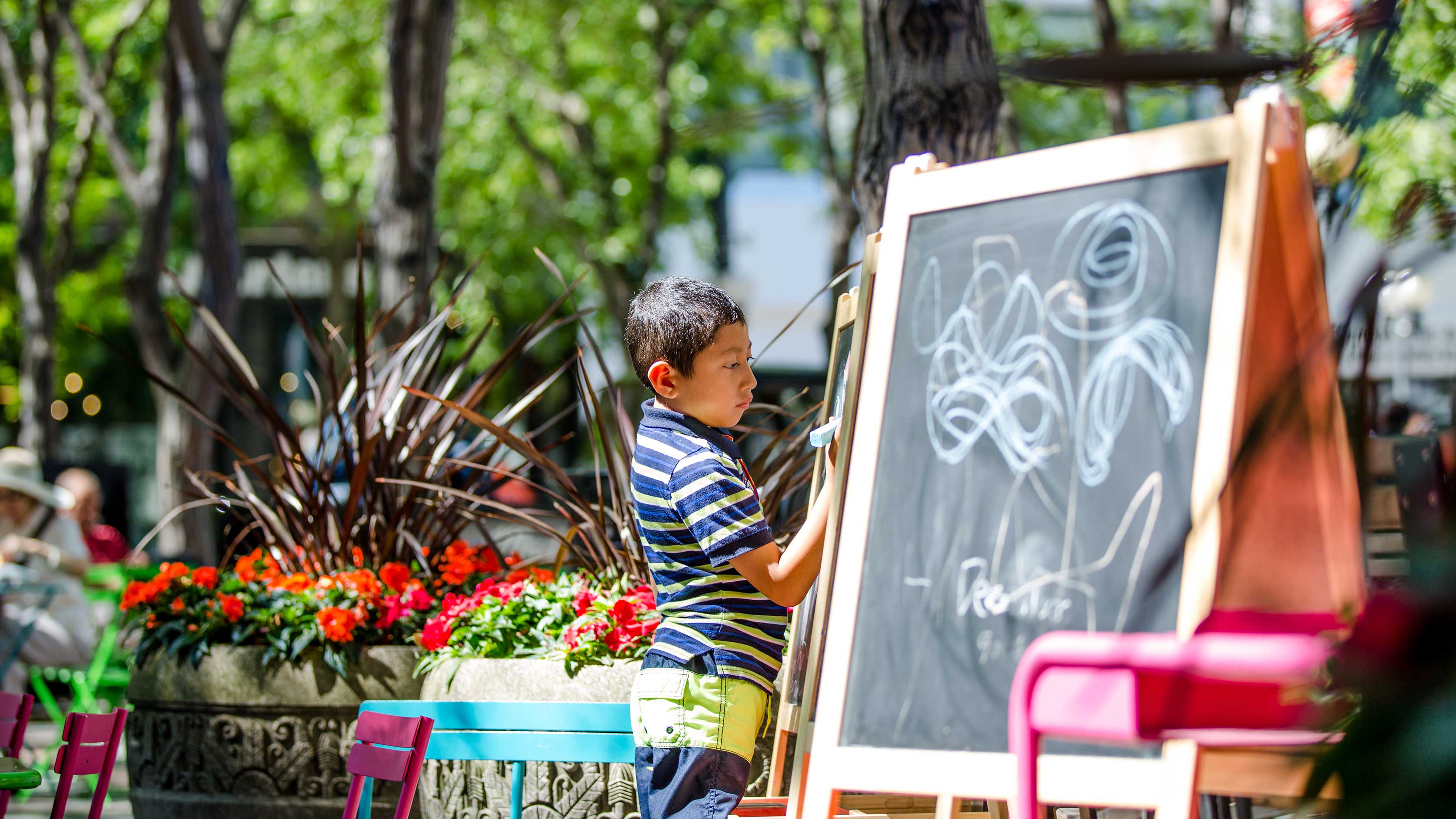 Westlake Park children's artwork