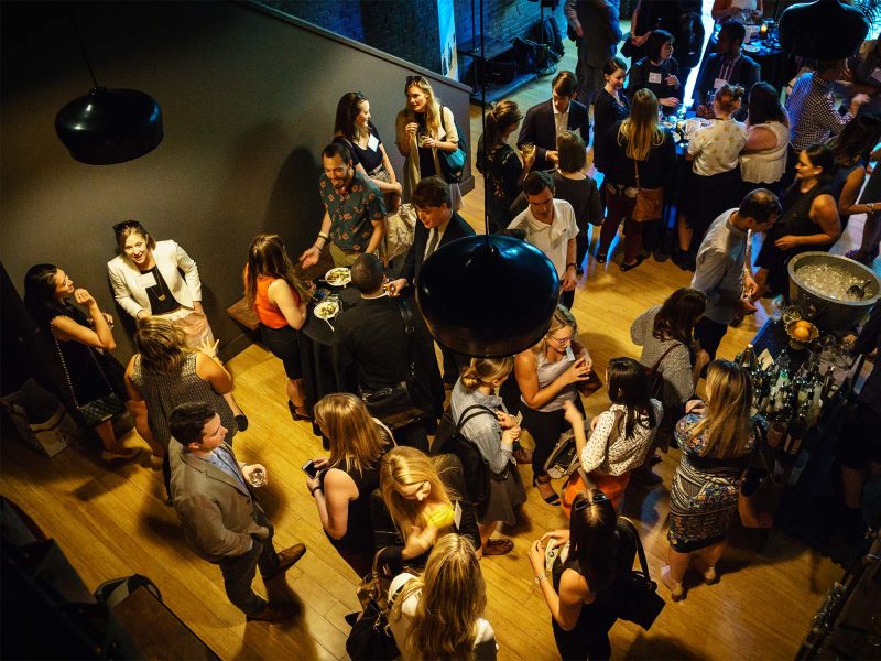 DSA young professionals mingle and learn about downtown Seattle