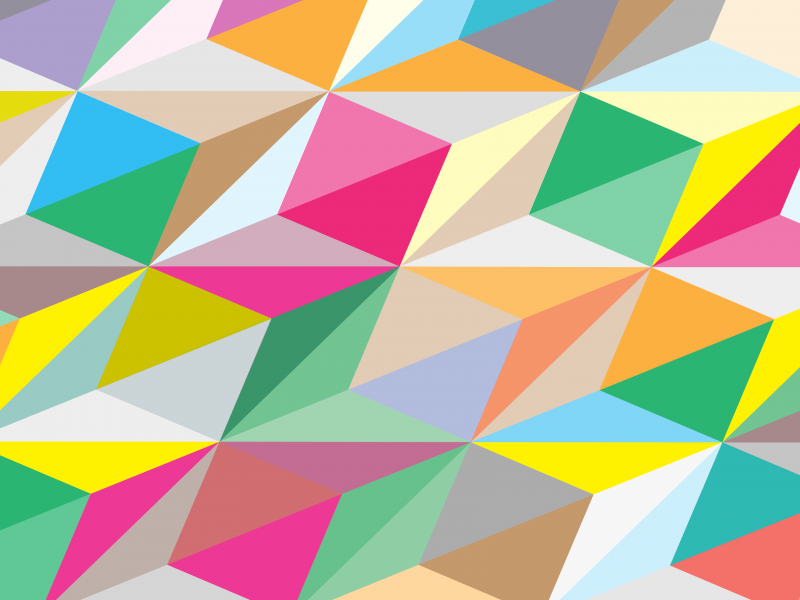 Colorful geometric shapes
