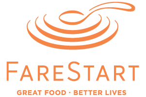 FareStart logo - orange