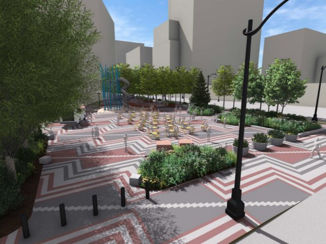 Rendering of Westlake Park improvements