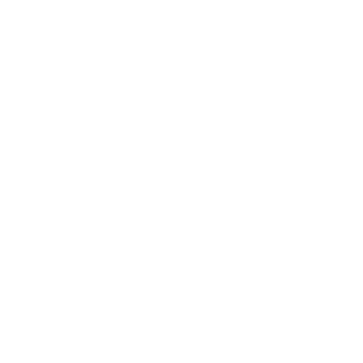Christmas tree icon in white outline